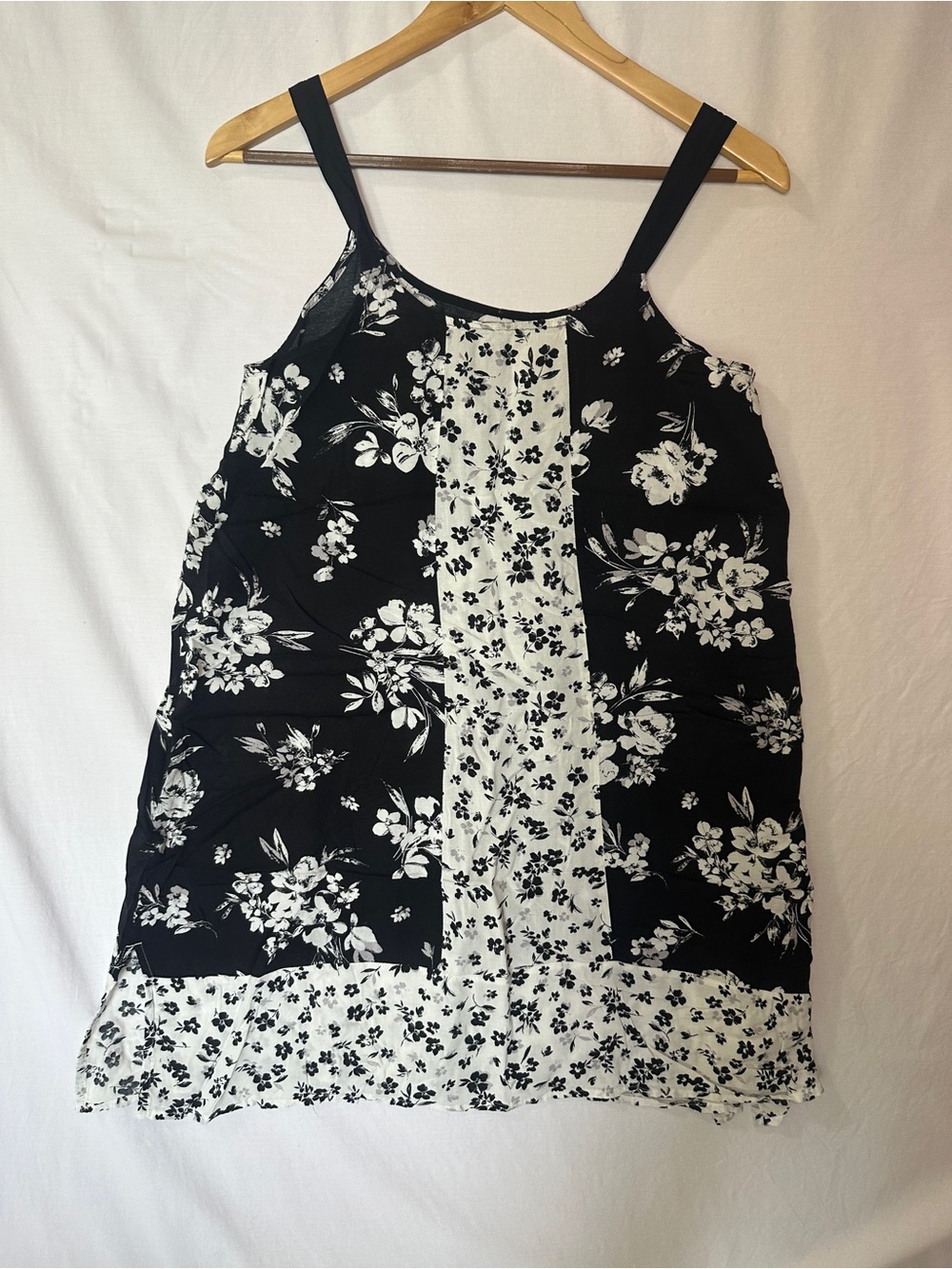 Simply Vera Vera Wang Black & White Floral Dress